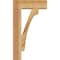 Ekena Millwork Legacy Block Rough Sawn Bracket, Western Red Cedar, 4"W x 16"D x 28"H BKT04X16X28LEC05RWR - alternate 4